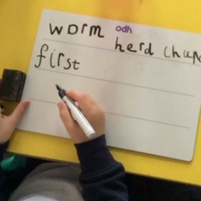 Child Writing