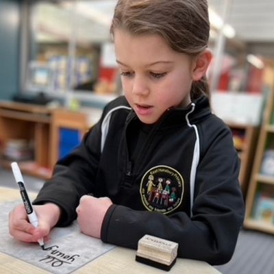 Child Writing