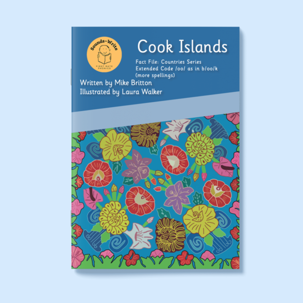 Book cover for 'Cook Islands' Fact File: Countries Series Extended Code /oo/ as in b/oo/k (more spellings)