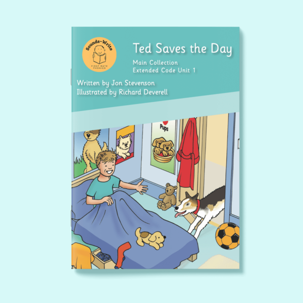 Cover for 'Ted Saves the Day' Main Collection Extended Code Unit 1.