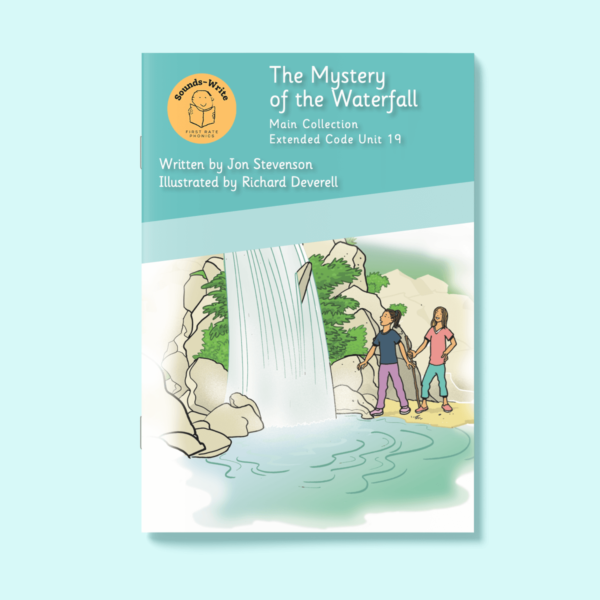 Cover for 'The Mystery of the Waterfall' Main Collection Extended Code Unit 19.