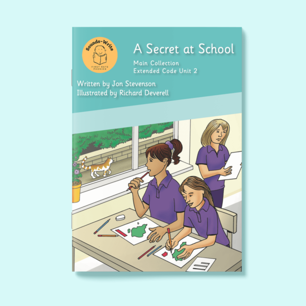 Cover for 'A Secret at School' Main Collection Extended Code Unit 2.