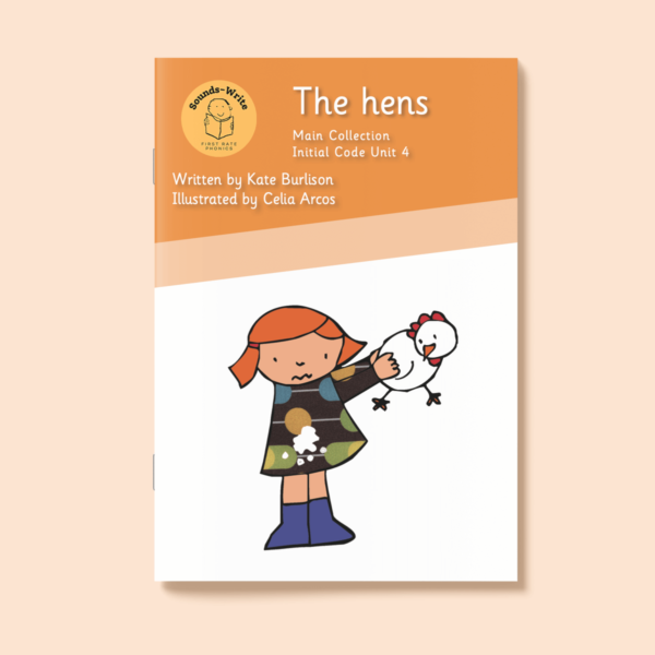 Book cover for 'The Hens' Main Collection Initial Code Unit 4.
