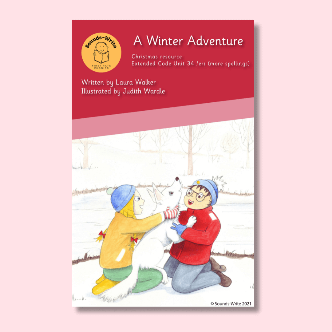 A Winter Adventure Christmas resource<br />
Extended Code Unit 34 /er/ (more spellings)