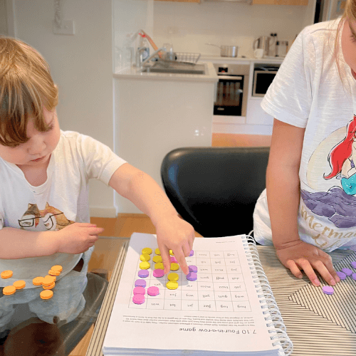 Susan Tracey Home Educator Case Study Child Pointing at Whiteboard 2