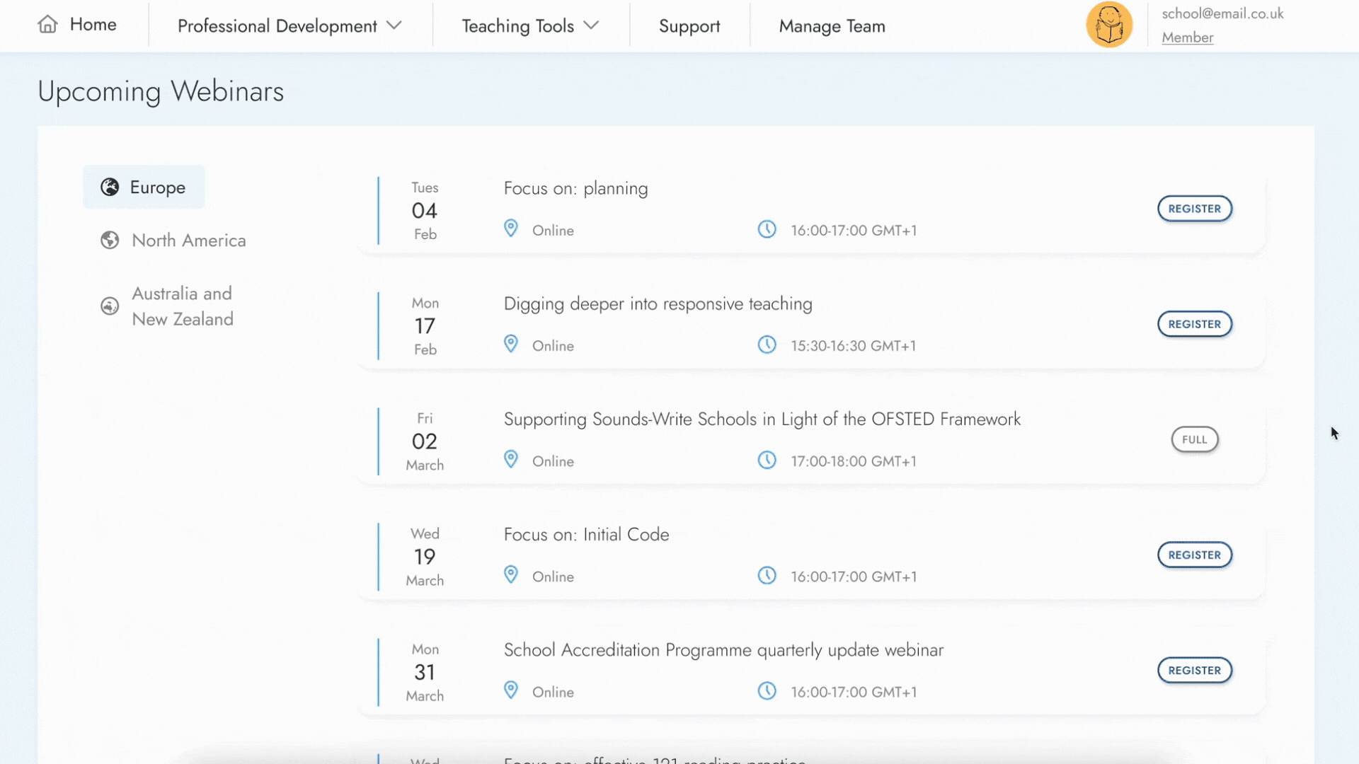 Webinar demo Webinar demo