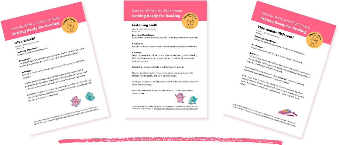 Early years lesson samples v2 Early years lesson samples