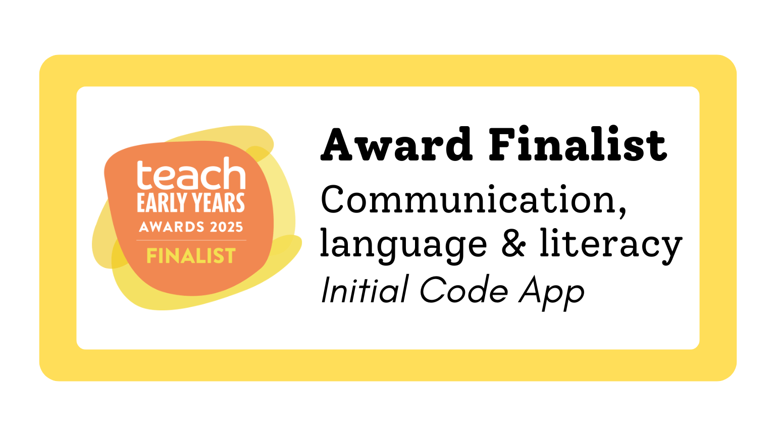 Award Finalist - Teach Awards