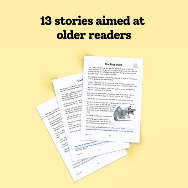 13 stories aimed at older readers