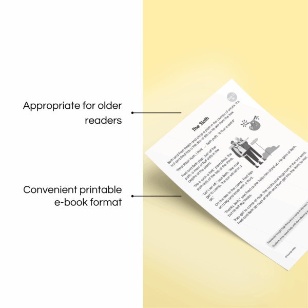 Appropriate for older readers Convenient printable e-book format