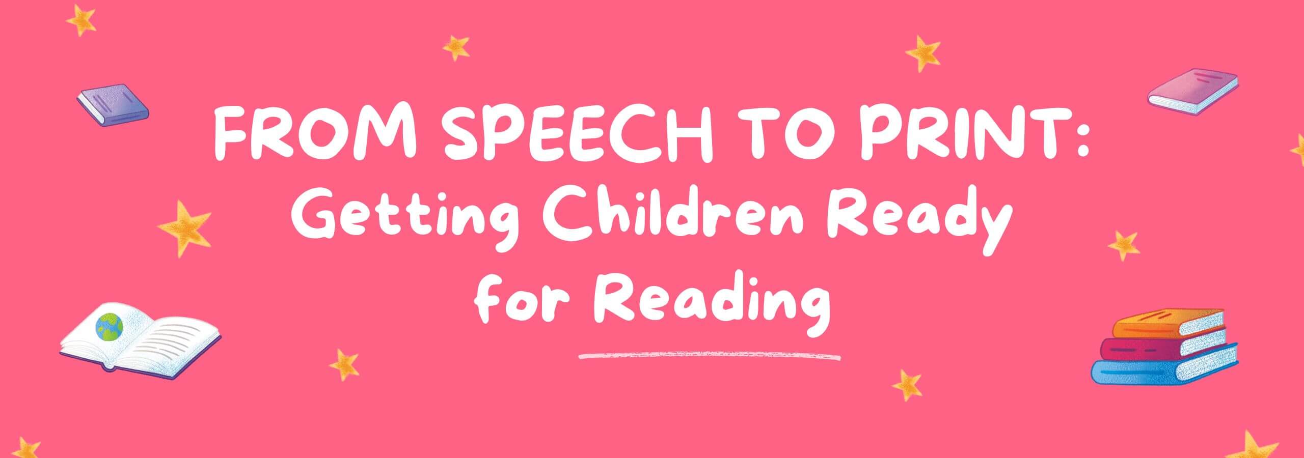 Speech to print free early years training Speech to print free early years training