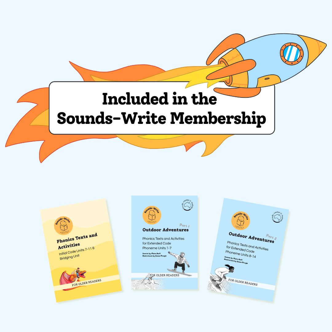 Included in the Sounds-Write membership