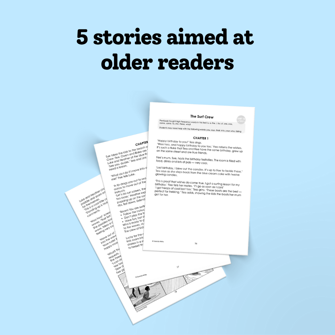 5 stories aimed at older readers