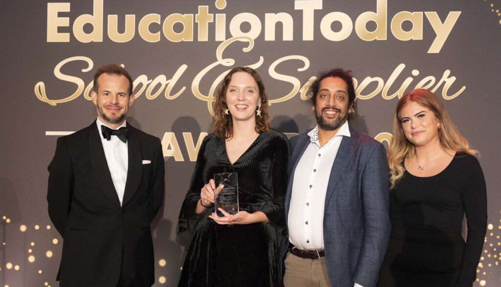 Members of the Sounds-Write team at the Education Today awards