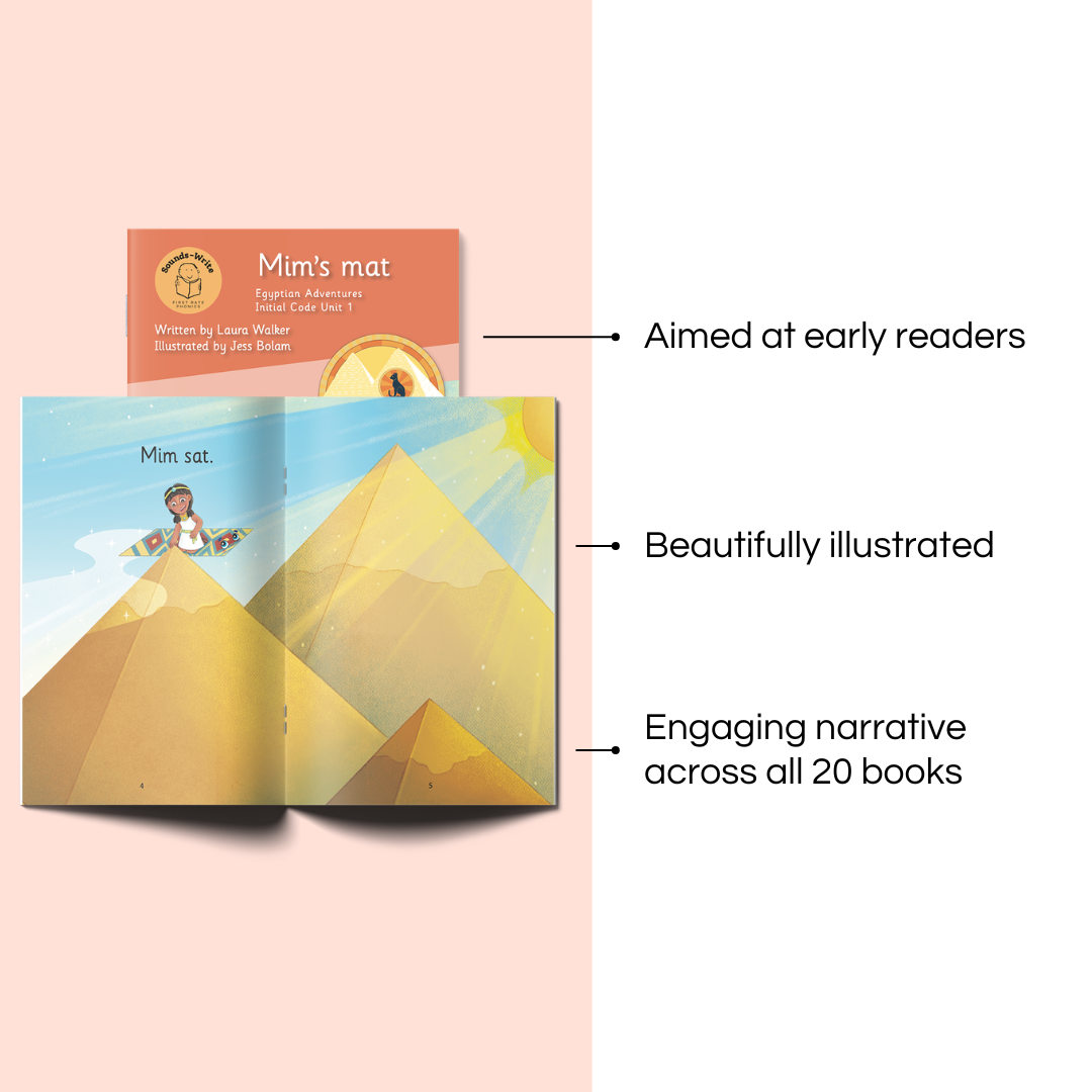 Aimed at early readers. Beautifully illustrated. Engaging narrative across all 20 books.