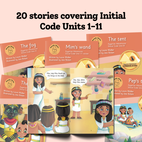 Initial Code Egyptian Adventures - Sounds-Write