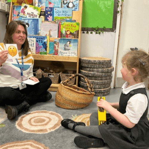 St Oswald's Nursery Phonics Lesson