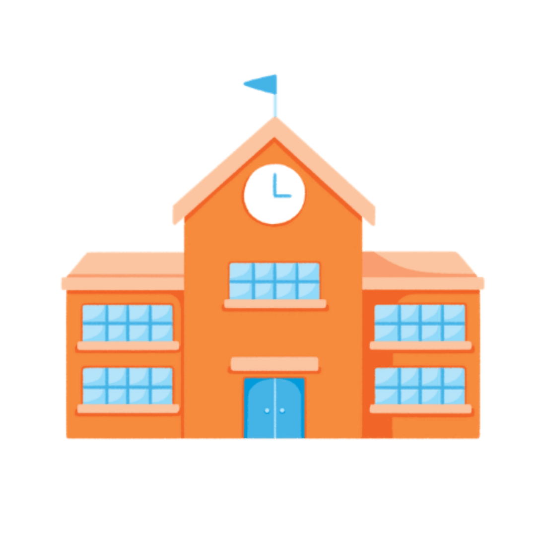 graphic of a school 